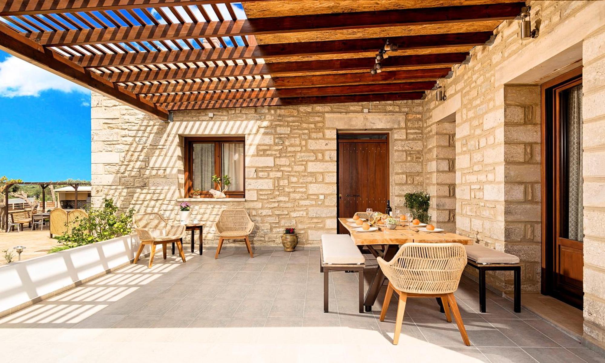 Cretan Sunrise Villa Heated Pool Dhimitroulianá Exterior foto